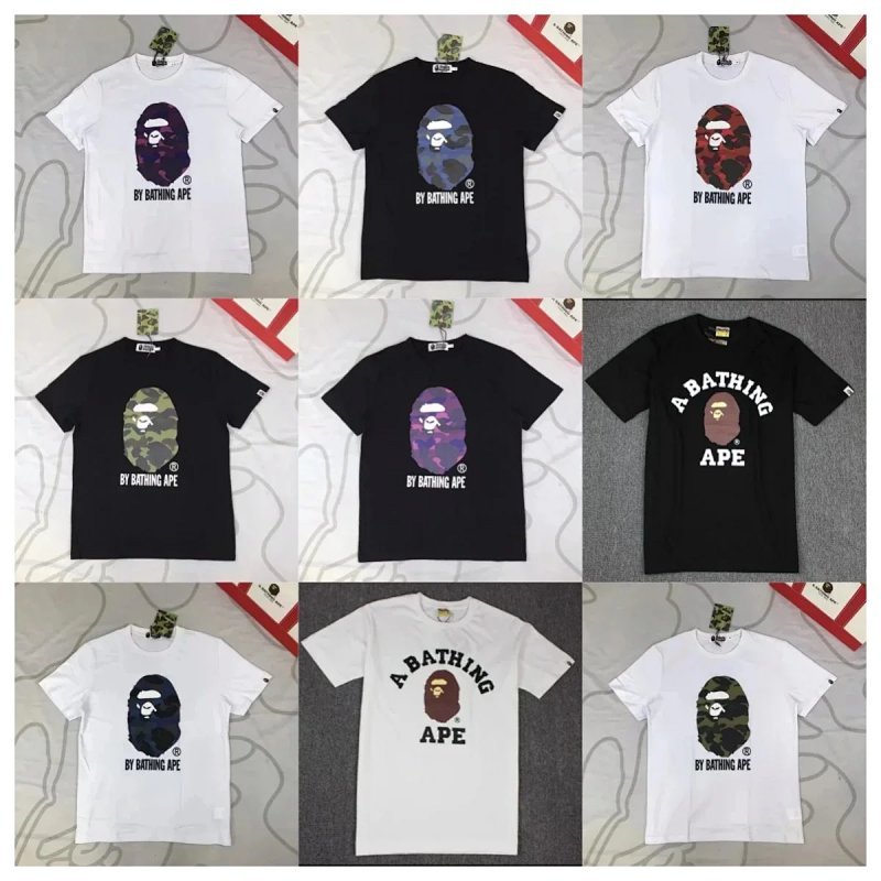 Kakobuy spreadsheet A Bathing Ape t-shirts - A Bathing Ape Ape Head Camo Graphic T-Shirt product image