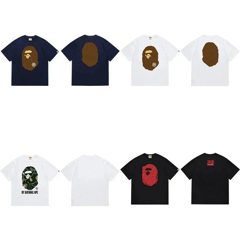 Kakobuy spreadsheet A Bathing Ape t-shirts - A Bathing Ape Ape Head Graphic Print T-Shirt product image
