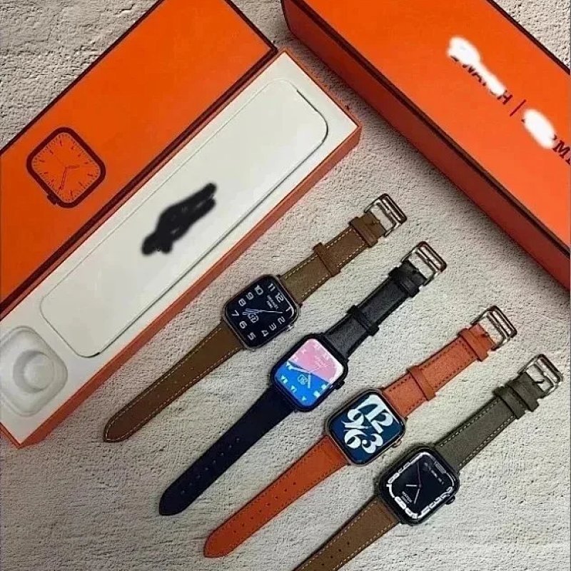Kakobuy spreadsheet accessories - 45mm Multi-Color Leather Strap Smartwatch product image