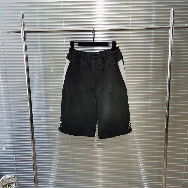 Kakobuy spreadsheet Balenciaga pants - Balenciaga BB Unity Black and White Paneled Shorts product image
