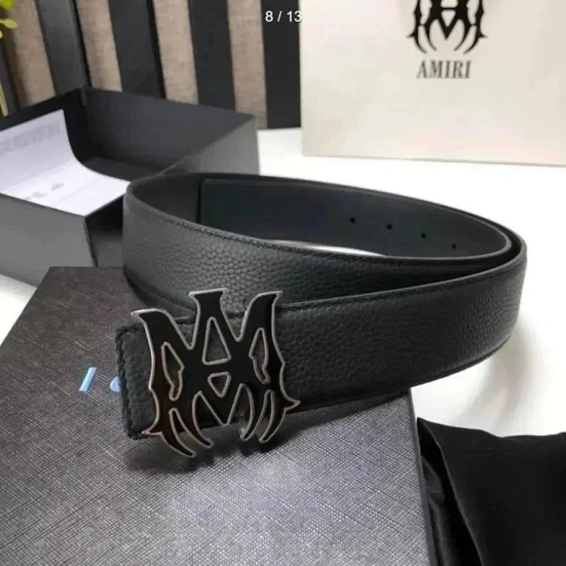 Kakobuy spreadsheet accessories - Leather Metal Logo Buckle Belt product image