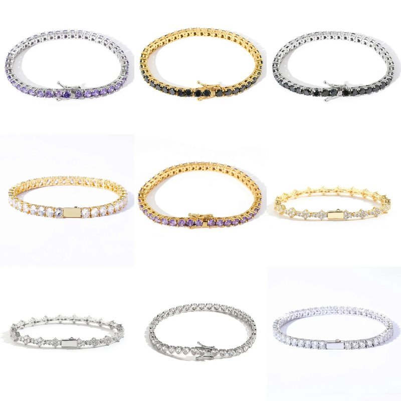 Kakobuy spreadsheet jewelry - Micro-Paved Cubic Zirconia Tennis Chain Bracelet product image