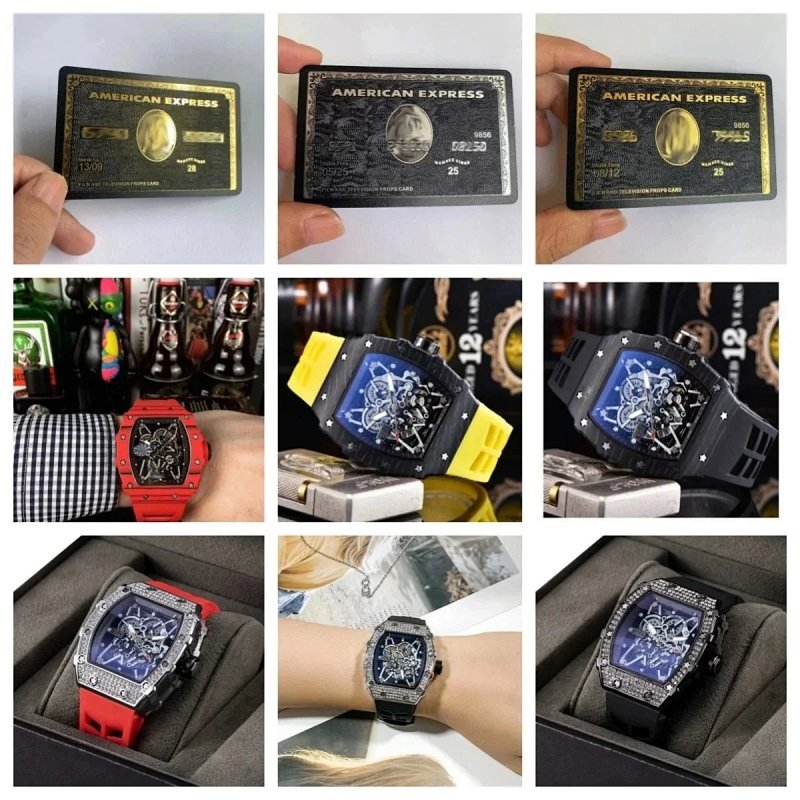 Kakobuy spreadsheet accessories - RM35-01 Skeleton Dial Tonneau Sport Watch product image