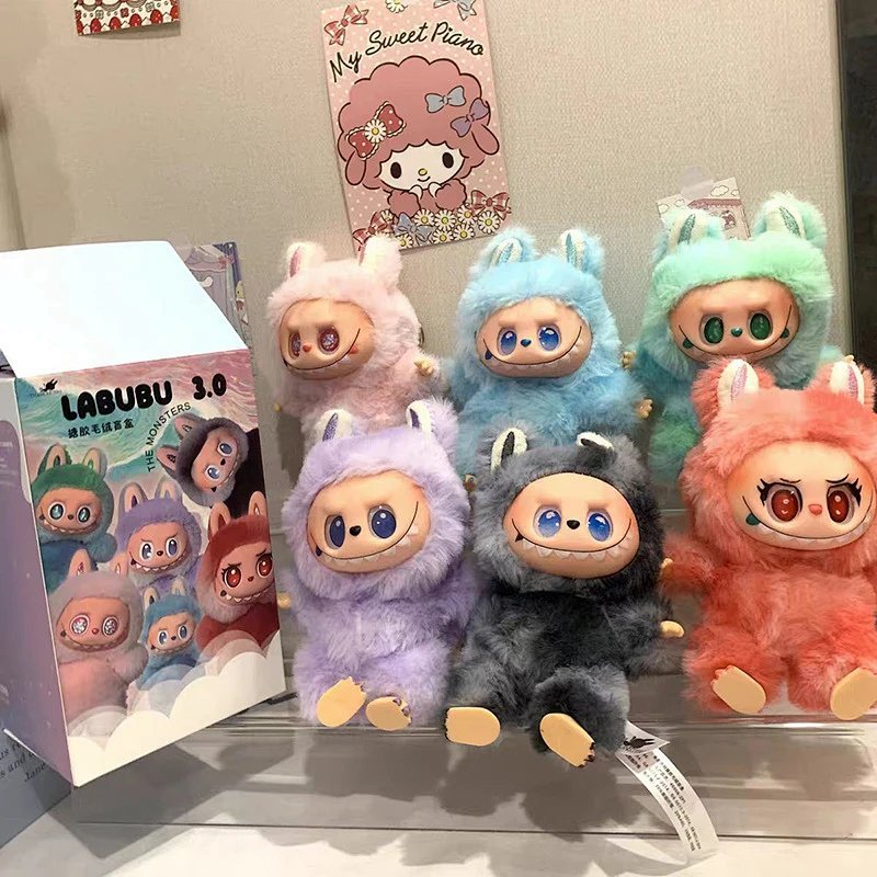 Kakobuy spreadsheet accessories - The Monsters Labubu Have a Seat Series Multicolor Vinyl Face Plush Toy product image
