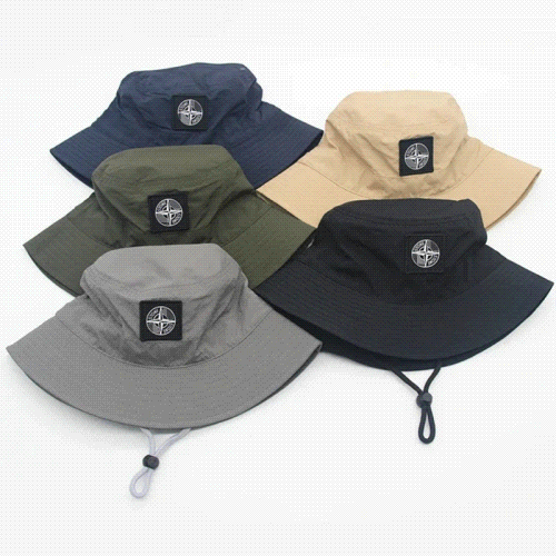 Kakobuy spreadsheet headwear - Water-Resistant Drawstring Compass Patch Bucket Hat product image