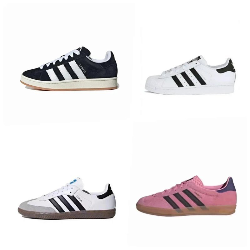 Kakobuy spreadsheet adidas shoes - adidas Campus Samba Multicolor Suede and Leather Sneakers product image