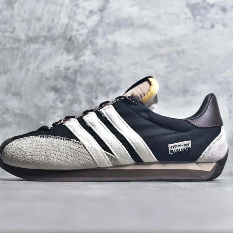 Kakobuy spreadsheet adidas shoes - adidas Country OG SFTM-003 Black White Brown Retro Running Shoes product image