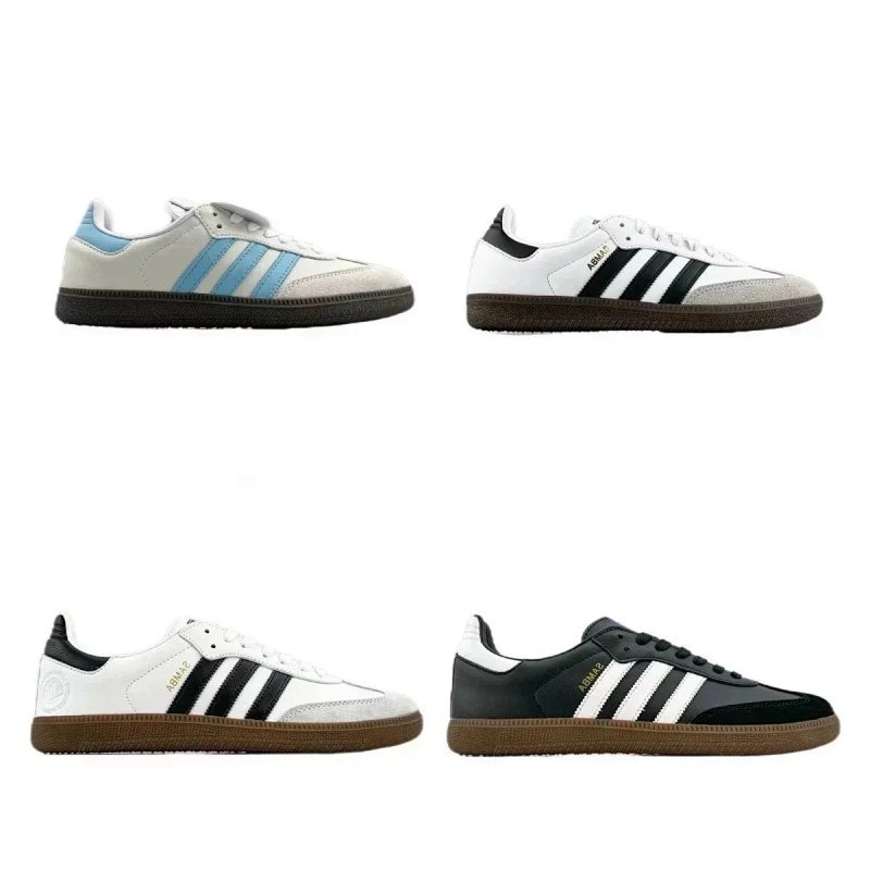 Kakobuy spreadsheet adidas shoes - adidas Samba Contrast Stripe Leather Sneakers product image