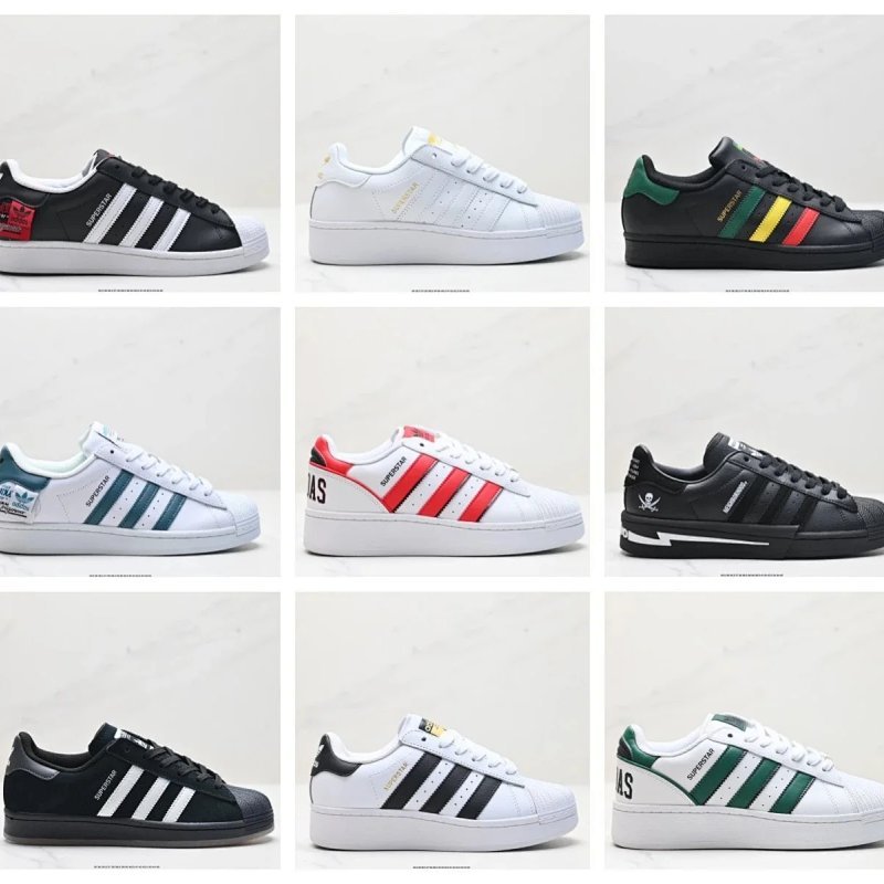Kakobuy spreadsheet adidas shoes - adidas Superstar Classic Low-Top Platform Sneakers product image