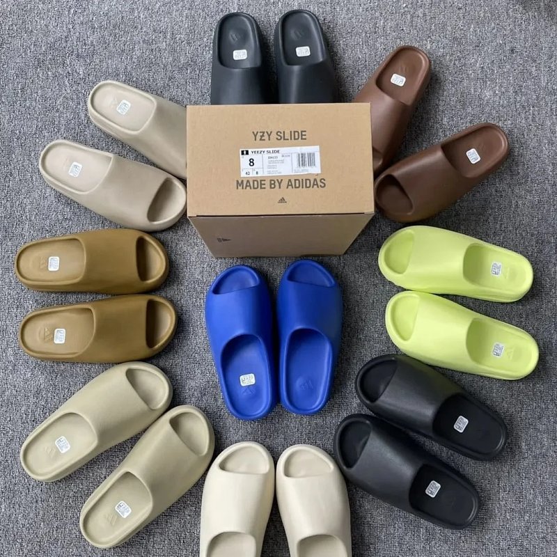 Kakobuy spreadsheet adidas shoes - adidas YZY Slide Solid Color Thick Sole Slides product image