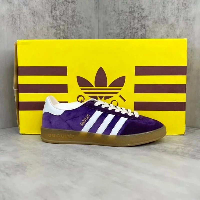 Kakobuy spreadsheet adidas x Gucci shoes - Adidas x Gucci Gazelle Multicolor Low-Top Sneakers product image