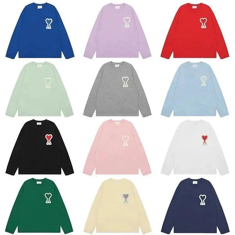 Kakobuy spreadsheet Ami hoodies - Ami Ami de Cœur Heart Patch Crewneck Sweatshirt product image