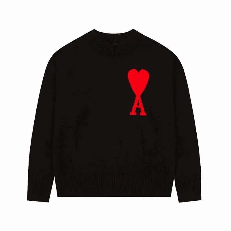 Kakobuy spreadsheet Ami Paris hoodies - Ami Paris Ami de Coeur Heart Logo Knit Sweater product image