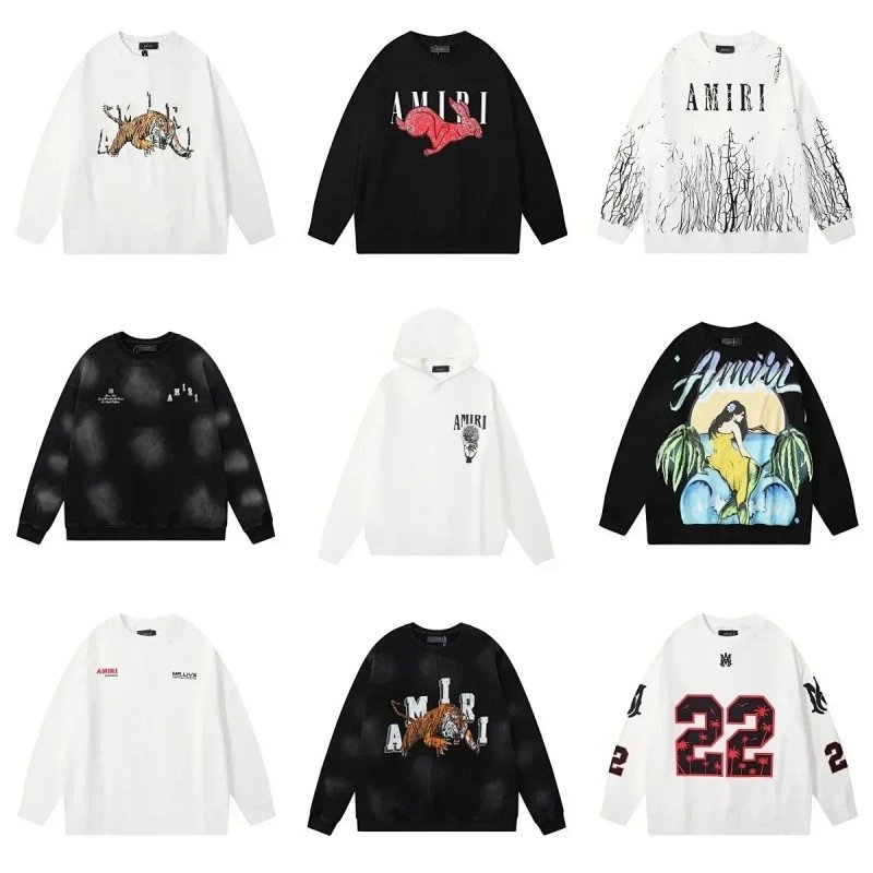 Kakobuy spreadsheet Amiri hoodies - Amiri Graphic Print Crewneck Sweatshirt · Style 2612 product image