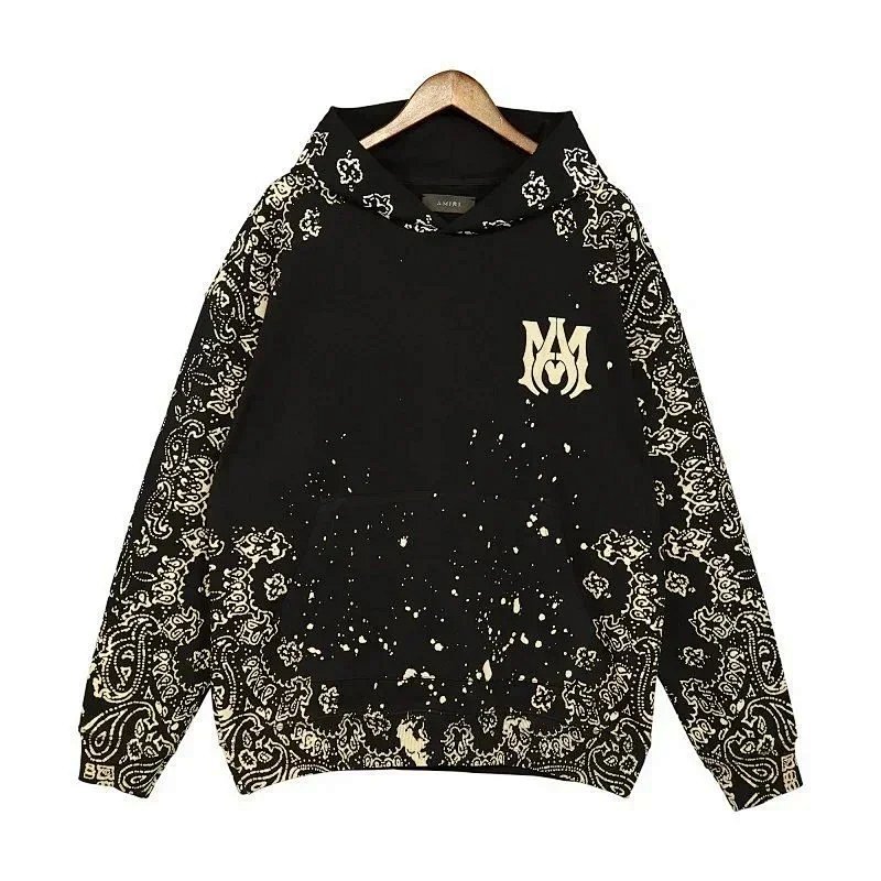 Kakobuy spreadsheet Amiri hoodies - Amiri MA Logo Paisley Paint Splatter Hoodie product image