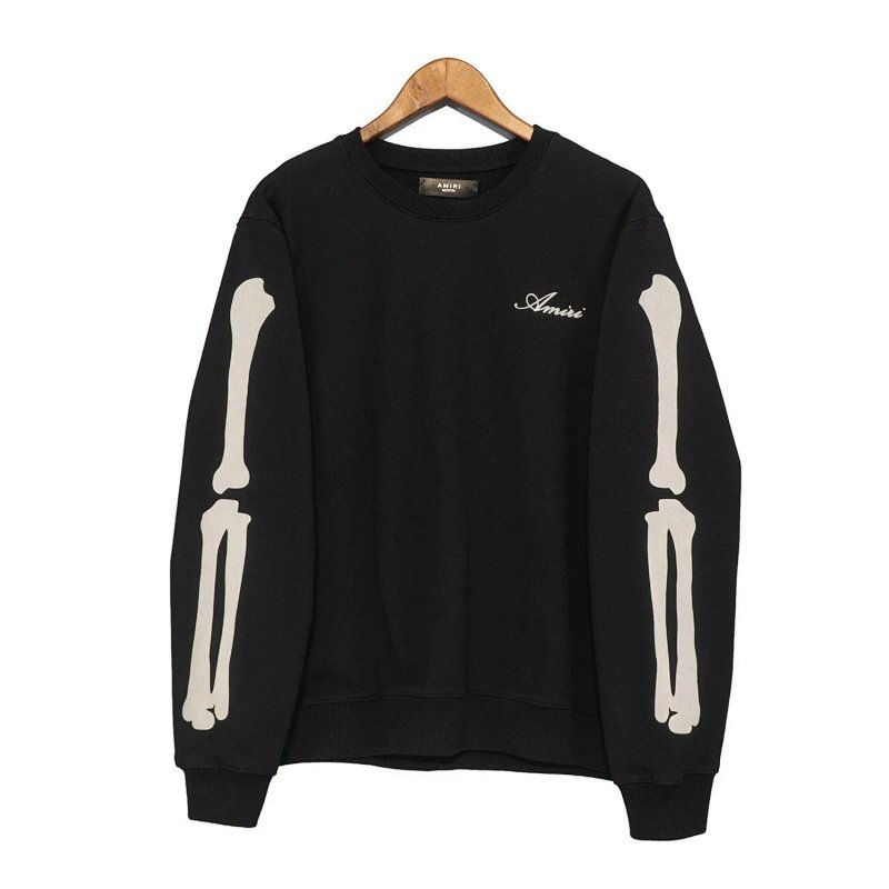 Kakobuy spreadsheet Amiri hoodies - Amiri Skeleton Graphic Bone Print Crewneck Sweatshirt product image