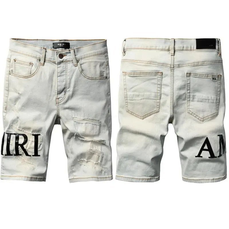 Kakobuy spreadsheet AMIRI pants - AMIRI Distressed Denim Shorts product image
