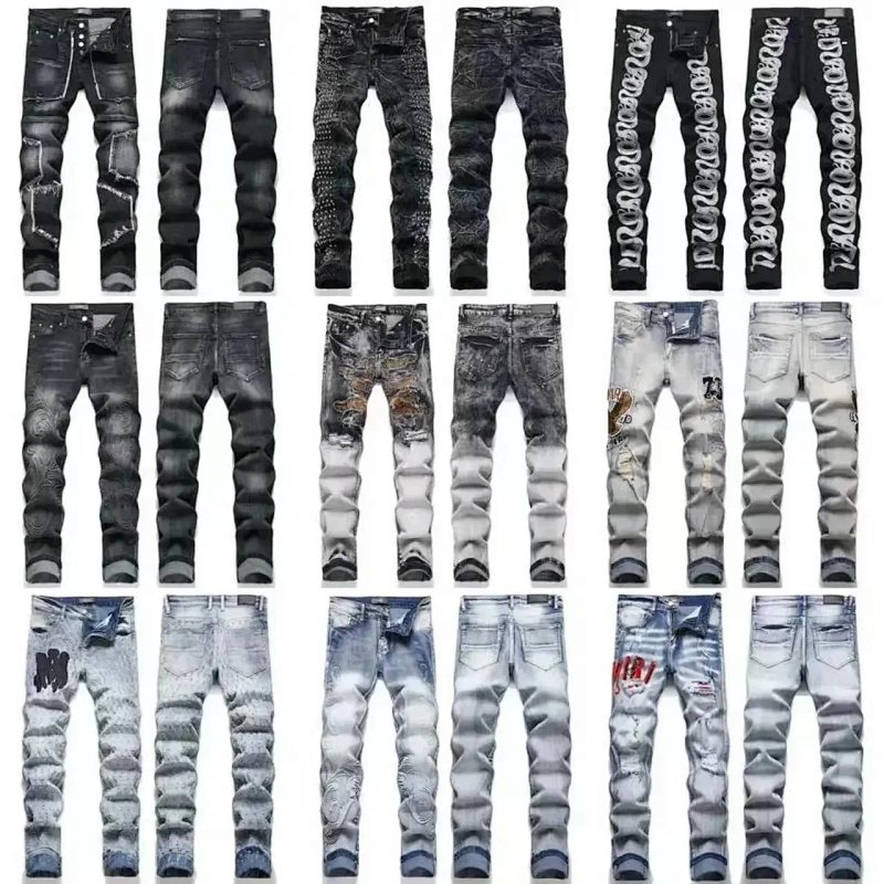 Kakobuy spreadsheet Amiri pants - Amiri Distressed Ripped Jeans product image