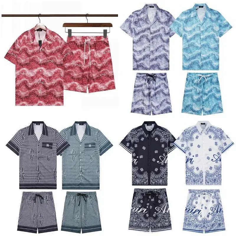 Kakobuy spreadsheet Amiri pants - Amiri Graphic Print Hawaiian Short-Sleeve Shirt and Shorts Set product image