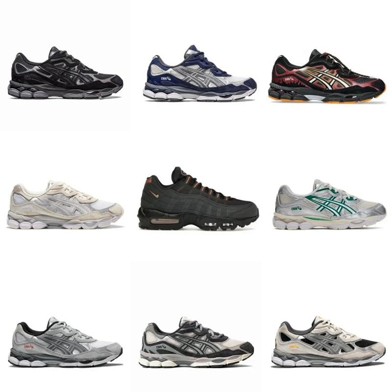 Kakobuy spreadsheet ASICS shoes - ASICS GEL-NYC Multicolor Mesh Sneakers product image