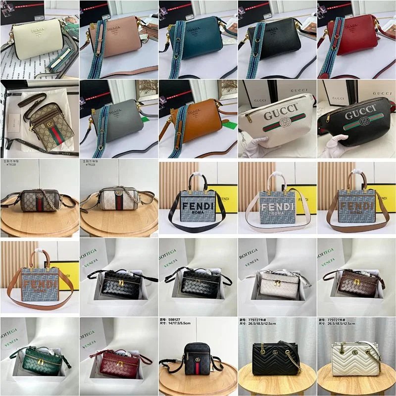 Kakobuy spreadsheet Gucci bags - Gucci Assorted Colors and Designs Genuine Leather Shoulder and Crossbody Bags product image