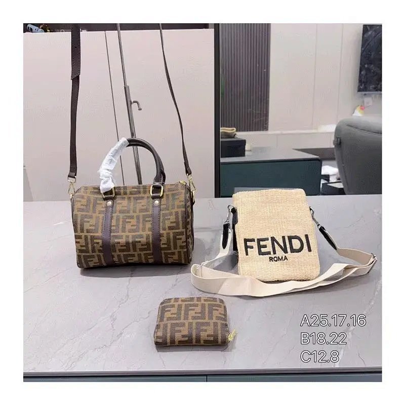 Kakobuy spreadsheet bags - Monogram Print Tote Bag, Crossbody Bag, and Wallet Sets product image