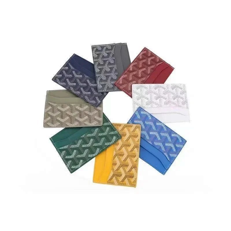 Kakobuy spreadsheet accessories - Multicolor Chevron and Oblique Pattern Card Holder product image