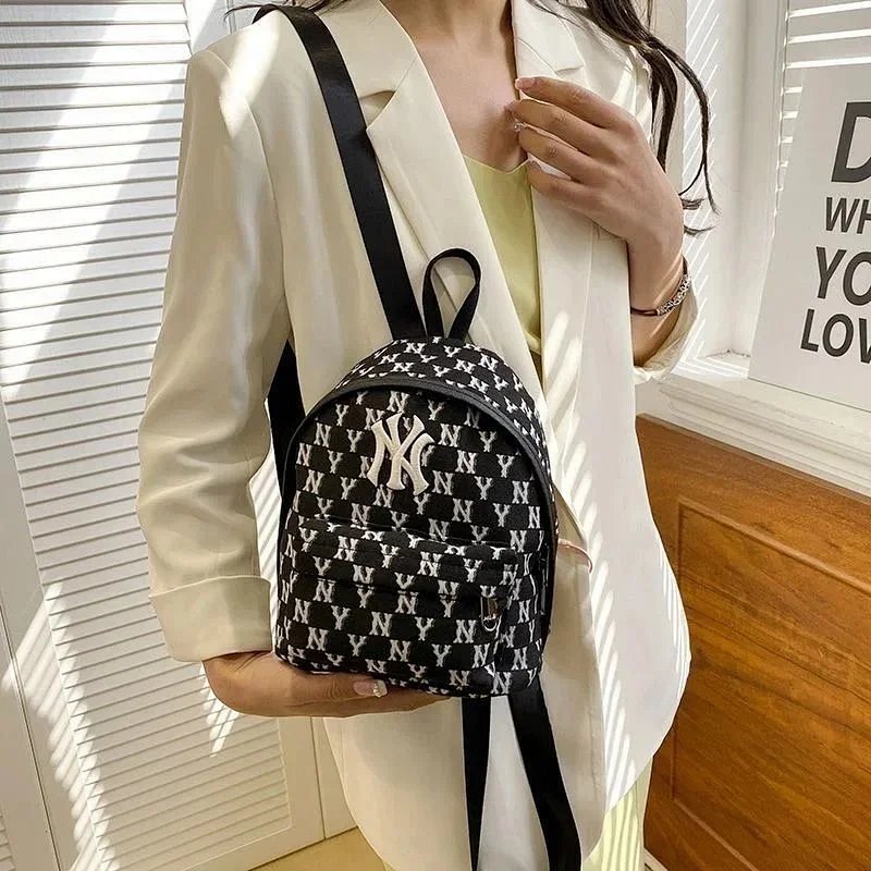 Kakobuy spreadsheet bags - NY Monogram Pattern Casual Mini Backpack product image