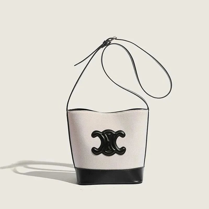 Kakobuy spreadsheet bags - Off-White and Black Canvas Bucket Bag product image