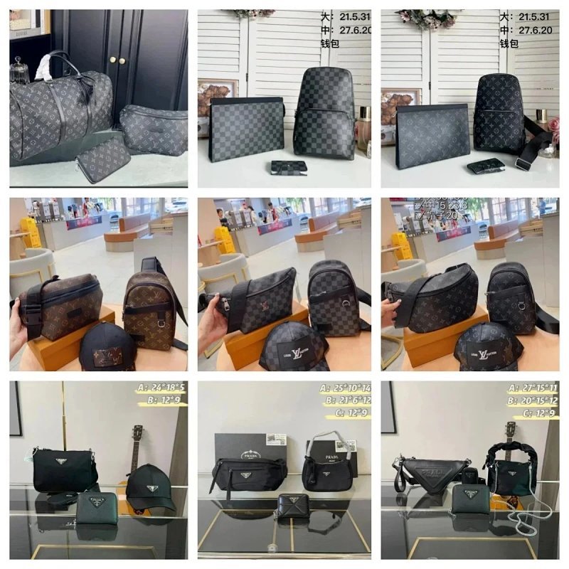 Kakobuy spreadsheet bags - 高品质三件套Bag（影响二次销售不退不换） product image