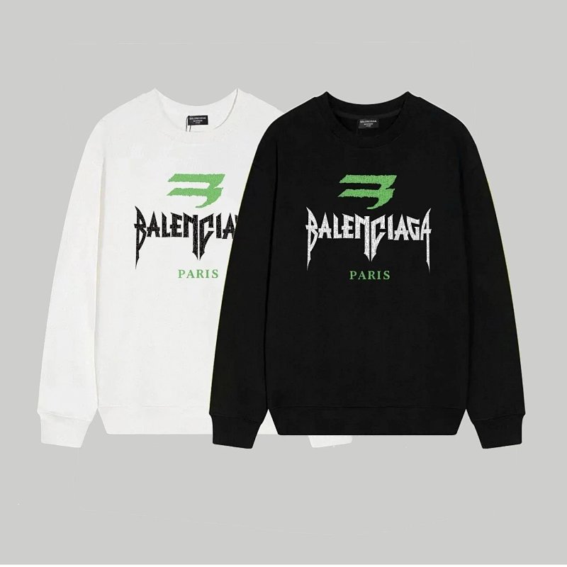 Kakobuy spreadsheet Balenciaga hoodies - Balenciaga Gothic Metal Logo Print Sweatshirt product image