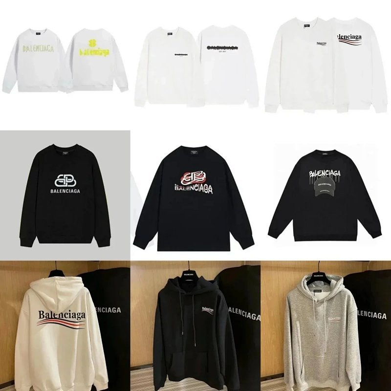 Kakobuy spreadsheet Balenciaga hoodies - Balenciaga Graphic Print Sweatshirt product image