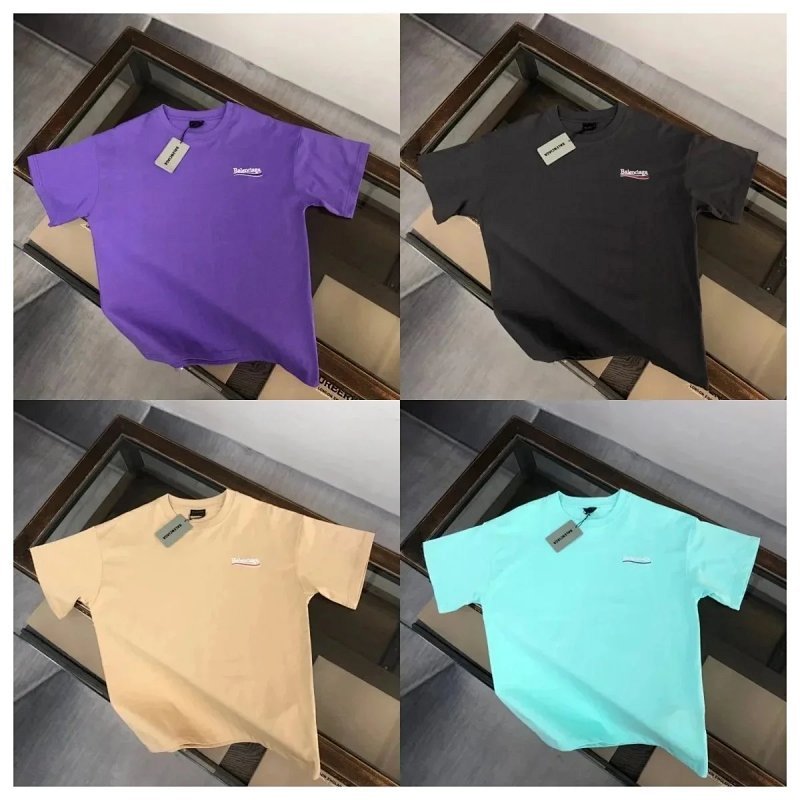 Kakobuy spreadsheet Balenciaga t-shirts - Balenciaga Political Campaign Small Logo Crewneck T-shirt product image