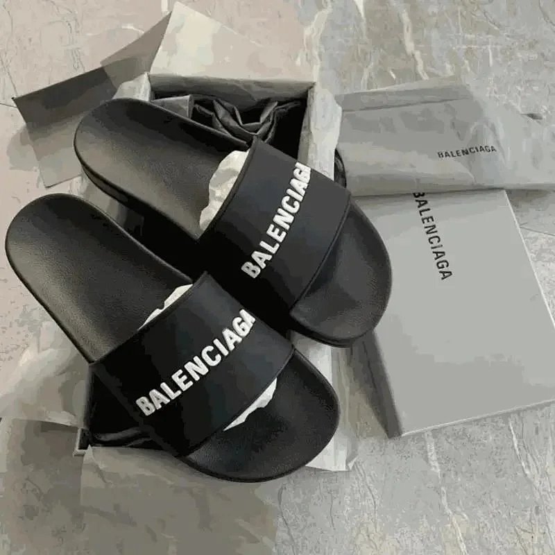 Kakobuy spreadsheet Balenciaga shoes - Balenciaga Logo Slide Sandals product image