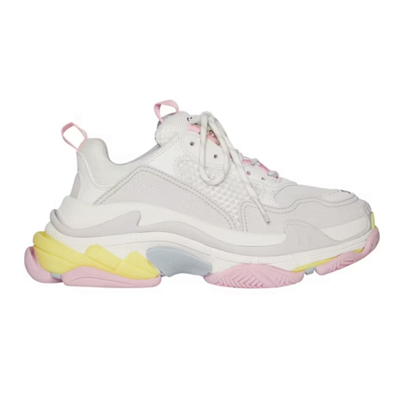 Kakobuy spreadsheet Balenciaga shoes - Balenciaga Triple S White Pink Yellow Sneakers product image