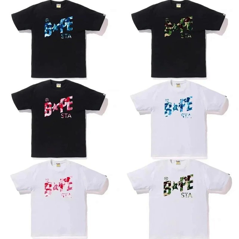 Kakobuy spreadsheet BAPE t-shirts - BAPE Bape Sta Camo and Graphic Print T-shirt product image