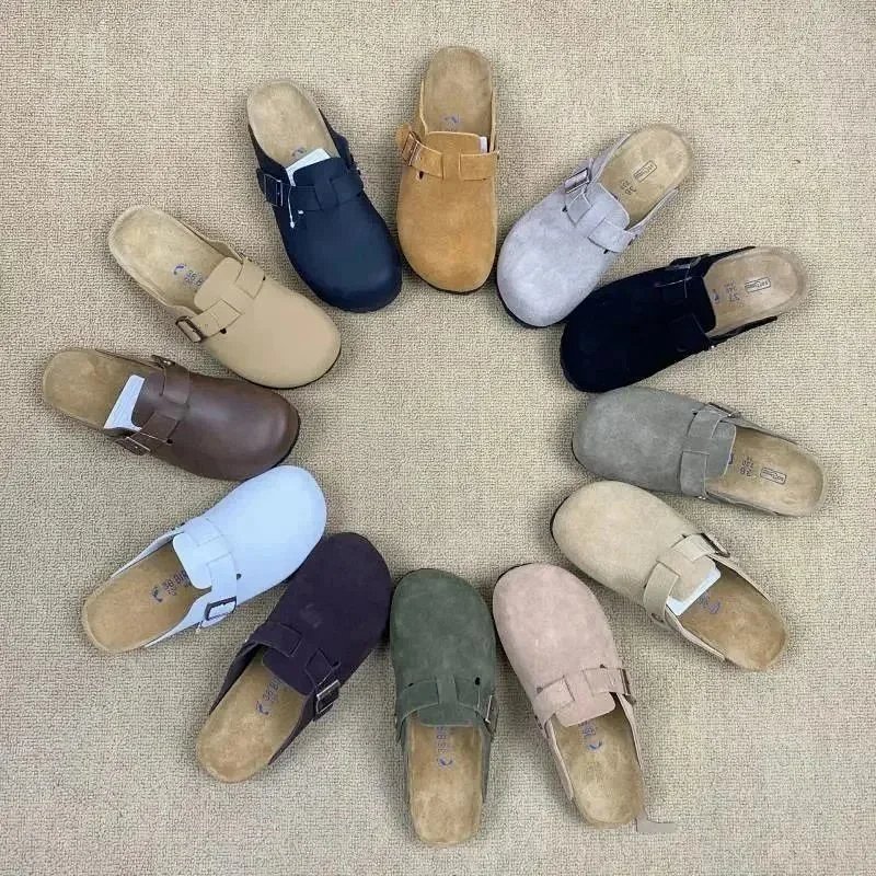 Kakobuy spreadsheet Birkenstock shoes - Birkenstock Boston and Arizona Multicolor Suede Clogs and Sandals product image