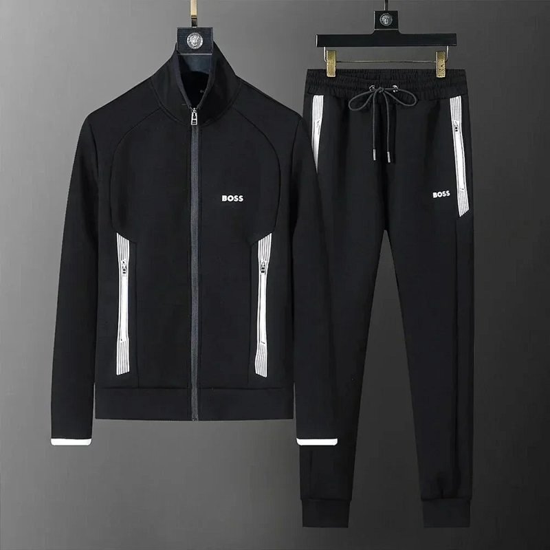Kakobuy spreadsheet BOSS hoodies - BOSS Logo Embroidered Tracksuit Set and Crewneck Sweatshirt product image