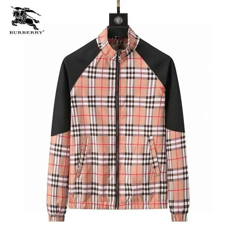 Kakobuy spreadsheet Burberry hoodies - Burberry Check Pattern Zip-Up Jacket product image
