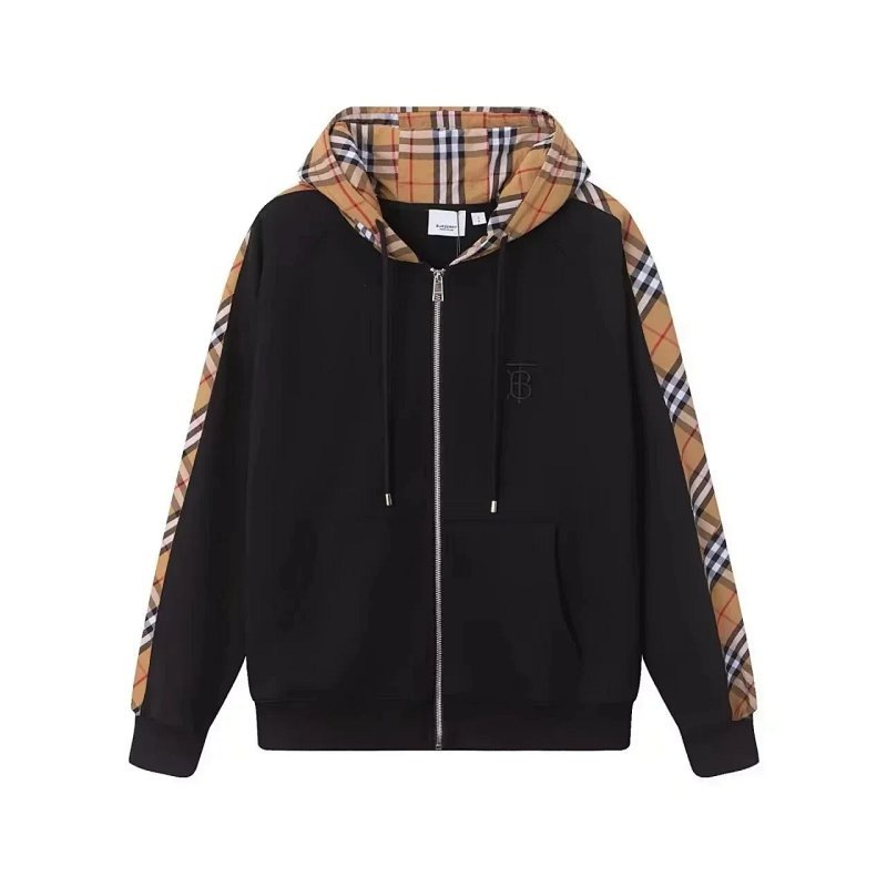 Kakobuy spreadsheet Burberry hoodies - Burberry Plaid Lining Zip-Up Hoodie product image