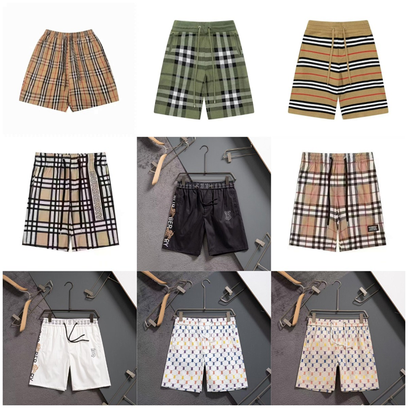 Kakobuy spreadsheet Burberry pants - Burberry Casual Drawstring Shorts with Check and Logo Patterns product image