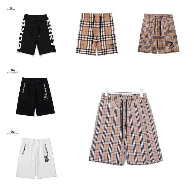 Kakobuy spreadsheet Burberry pants - Burberry Plaid and Monogram Graphic Print Casual Sports Shorts product image