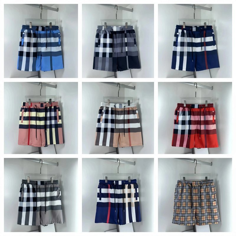 Kakobuy spreadsheet Burberry pants - Burberry Plaid Check Print Beach Shorts product image