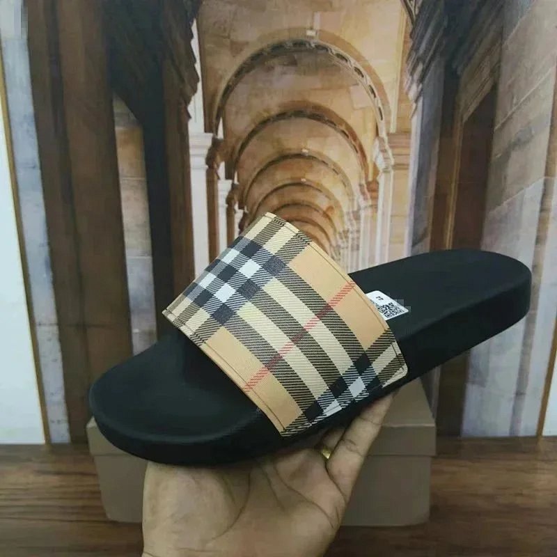 Kakobuy spreadsheet Burberry shoes - Burberry Check Slide Sandals product image