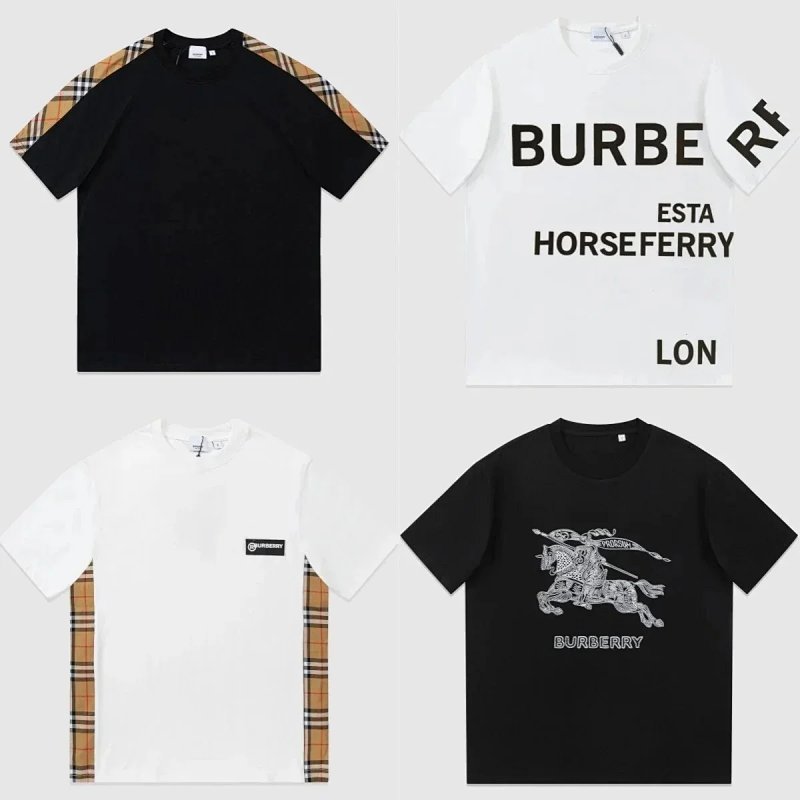 Kakobuy spreadsheet Burberry t-shirts - Burberry Equestrian Knight Graphic Short-Sleeve T-Shirts product image