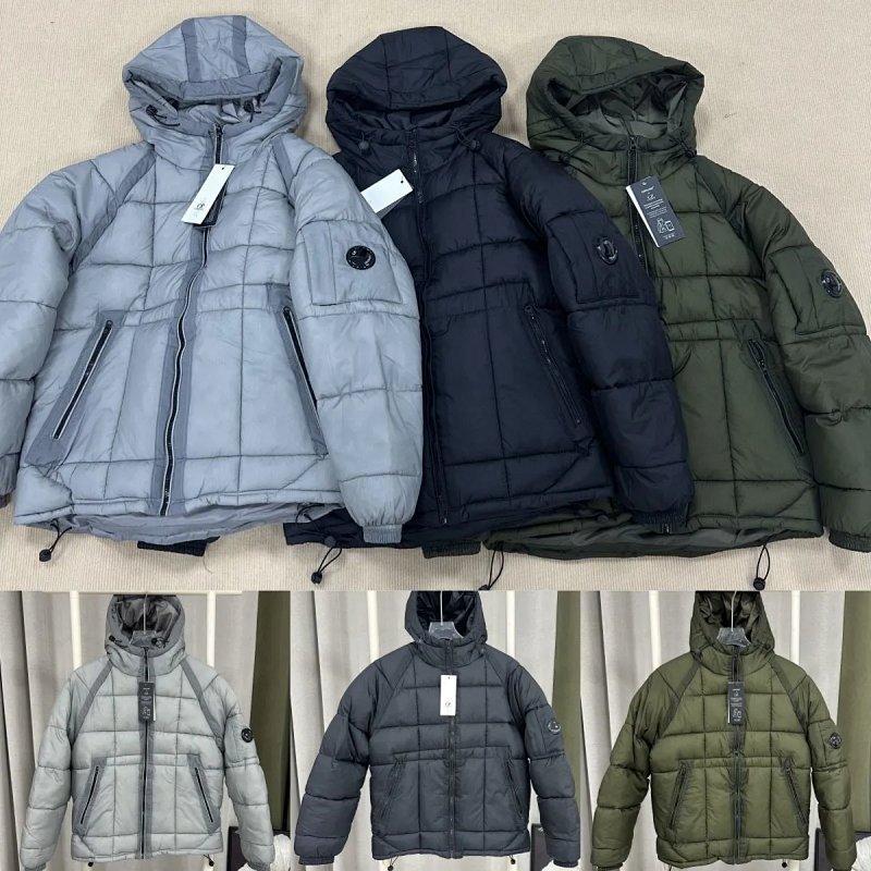 Kakobuy spreadsheet C.P. Company hoodies - C.P. Company Grid-Quilted Hooded Padded Jacket product image