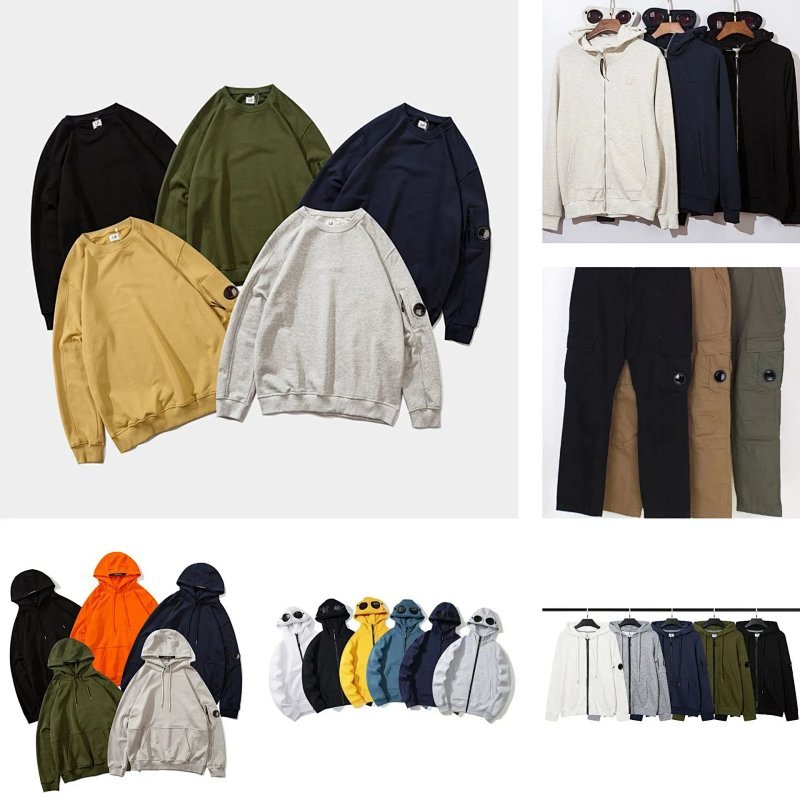 Kakobuy spreadsheet C.P. Company hoodies - C.P. Company Lens Detail Solid Color Hoodies and Sweatshirts product image