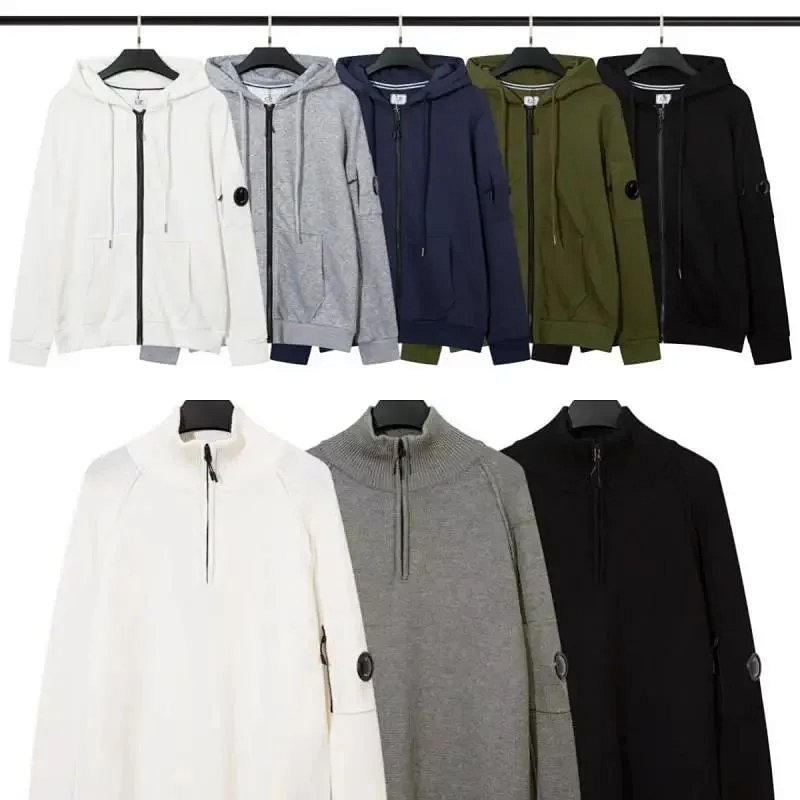 Kakobuy spreadsheet C.P. Company hoodies - C.P. Company Lens Detail Zip-Up Hoodies and Half-Zip Sweaters product image