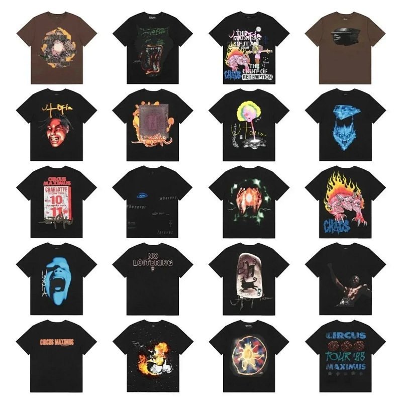 Kakobuy spreadsheet Cactus Jack t-shirts - Cactus Jack Travis Scott Cactus Jack Utopia Graphic T-Shirts product image