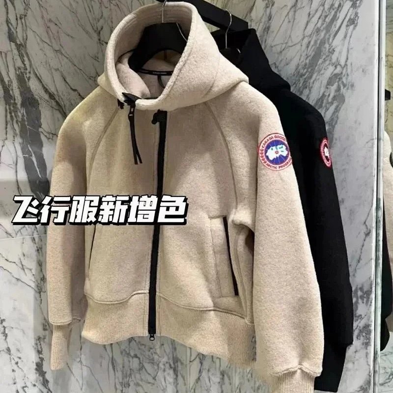 Kakobuy spreadsheet Canada Goose jackets - Canada Goose hooded wool zip-up jacket product image